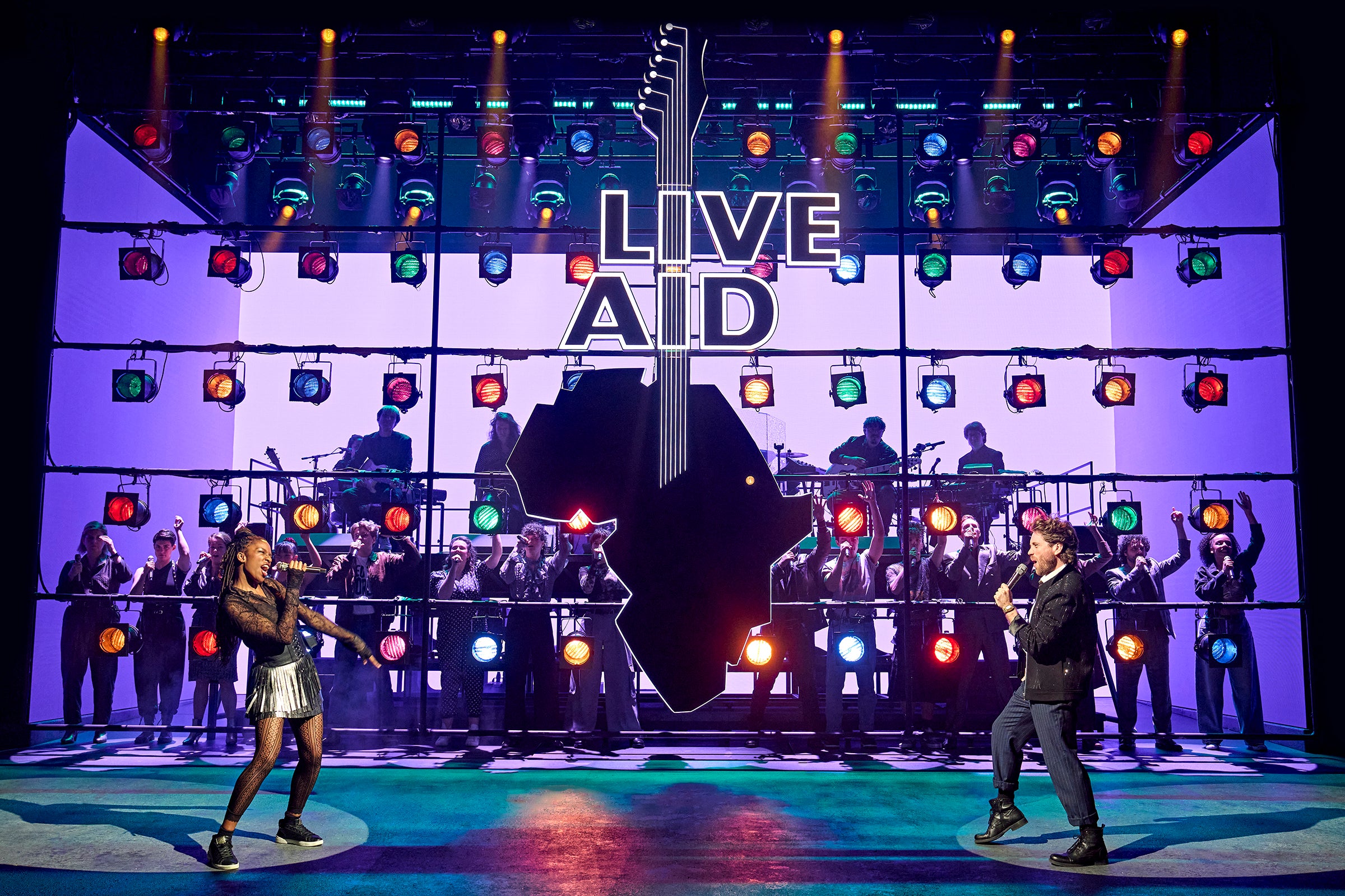 Just For One Day, Old Vic review: Live Aid musical mixes nostalgia with